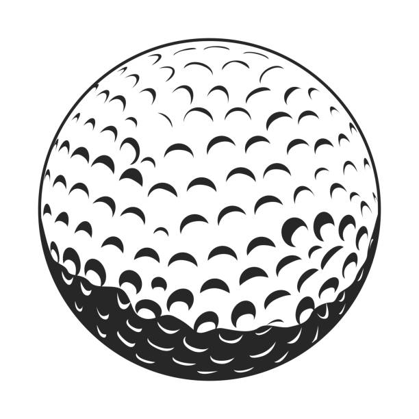 Golf Ball Clip Art Stock Photos, Pictures & Royalty-Free Images - iStock