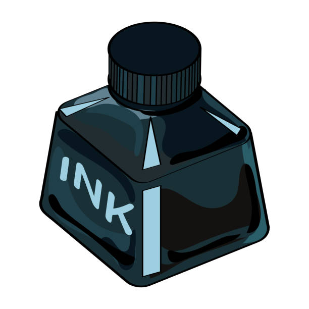 Top Cartoon Of Ink Pot Clip Art, Vector Graphics and ...