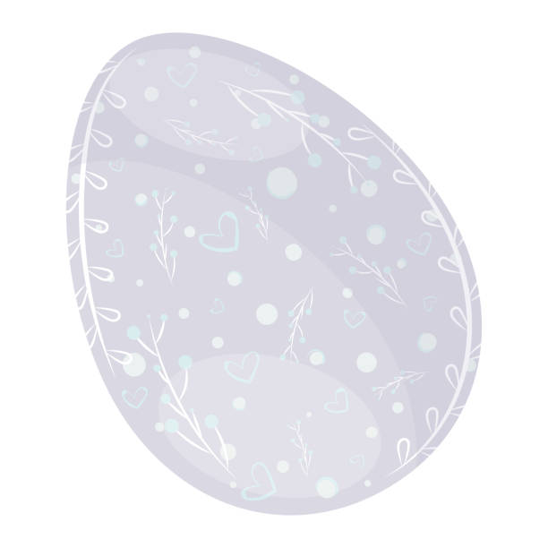 Isolated watercolor paint easter egg Vector Isolated watercolor paint easter egg Vector illustration easter sunday stock illustrations