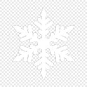 istock Isolated winter snowflake. Element 1180040246