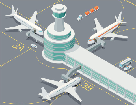 Isometric, Airport Transport