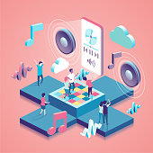 istock isometric concept illustration with people 1207319928