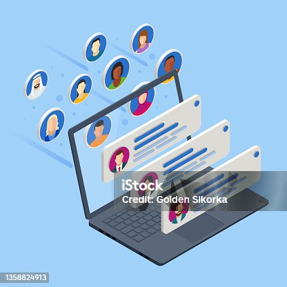 istock Isometric file manager, data storage and indexing. Human resources, team composition, team configuration, teamwork. Files search. 1358824913