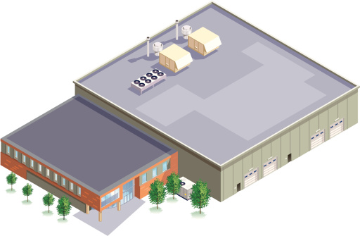 Isometric Manufacturing Plant