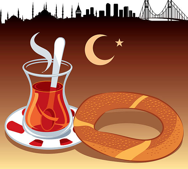bildbanksillustrationer, clip art samt tecknat material och ikoner med istanbul - istanbul blue mosque skyline