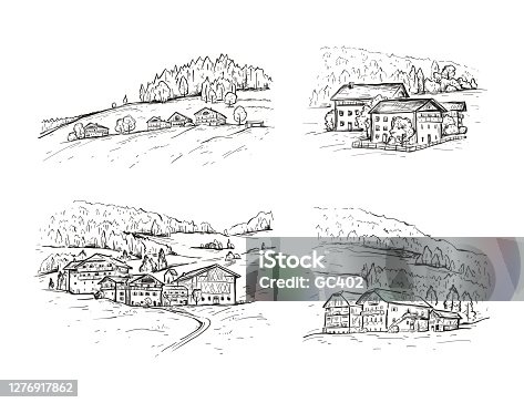 https tr vector me browse 831928 old village vector