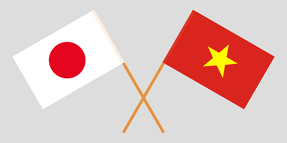日本とベトナム日本とベトナムの国旗を交配 イラストレーションのベクターアート素材や画像を多数ご用意 Istock