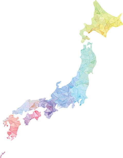 日本地図ベクトルの詳細 - 九州点のイラスト素材／クリップアート素材／マンガ素材／アイコン素材