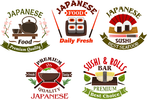 japanese cuisine restaurant and sushi icons vector id507879740?k=20&m=507879740&s=170667a&w=0&h=FAU0Rc0FPEmg692AJKz3vZtlkodJn4J8pq jthBPWms=
