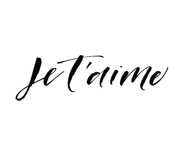 Je T'aime Illustrations, Royalty-Free Vector Graphics & Clip Art - iStock