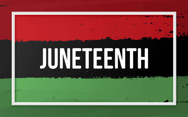 ilustraciones, imágenes clip art, dibujos animados e iconos de stock de juneteenth antecedentes - juneteenth