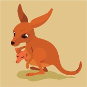 kangaroo mother n kid