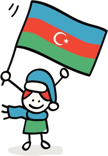 Kid Holding Azerbaijan Flag Cartoon Illustration Stock Illustration Download Image Now Istock,Law Drawing With Color