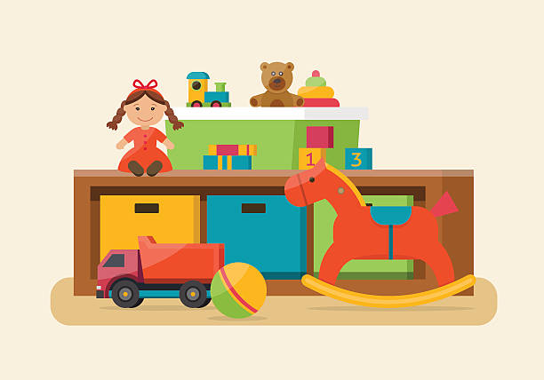 Royalty Free Toy Room Clip Art, Vector Images & Illustrations - iStock