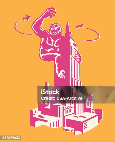 istock King Kong on Empire State Building 532629633