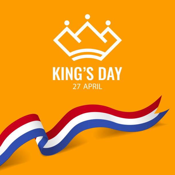 ilustrações de stock, clip art, desenhos animados e ícones de king's day - amsterdam street
