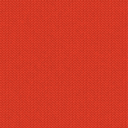 Knitted red background. Seamless knitted red christmas sweater texture.