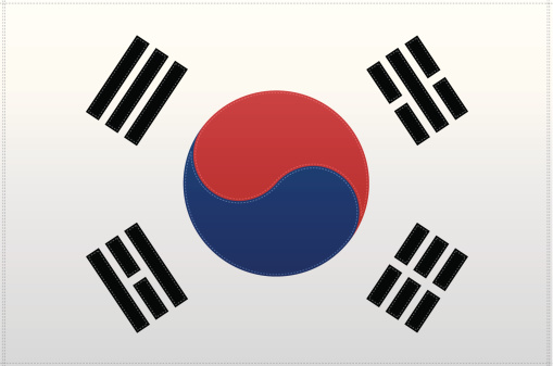 Korea Flag (Vector)