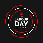 istock Labour Day Canada poster, background. Vector 1413405262