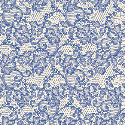Lace Seamless pattern.