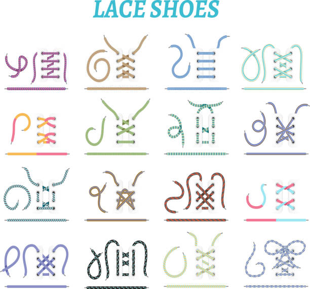 laundry Arab toast 179 Tying Shoe Laces Illustrations & Clip Art - iStock