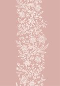 istock Lace Vertical Seamless Pattern. 165761232