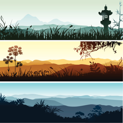 Landscape banners