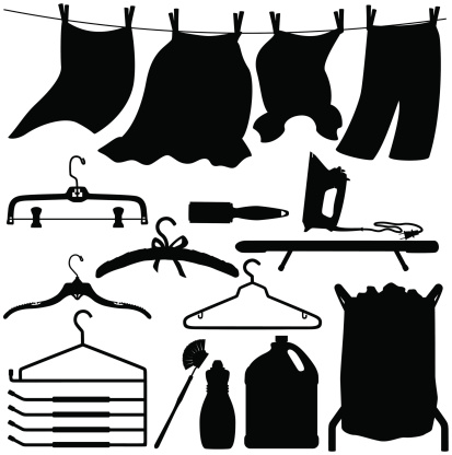 Laundry Silhouettes
