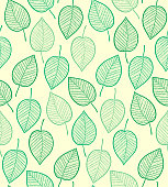 Leaf Seamless Pattern