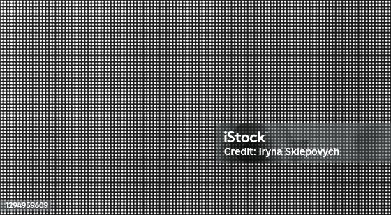 istock Led screen texture. Pixel TV background. Lcd digital monitor. Vector illustration. 1294959609