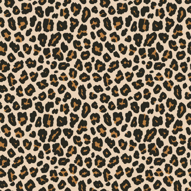 illustrations, cliparts, dessins animés et icônes de modèle de peau de léopard. texture sans couture vectorielle. impression animale, jag - camouflage ukraine