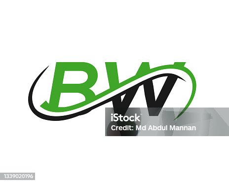 istock BW Letter Linked Business Logo. BW Logo Design. BW logo Design for Financial, Development, Investment, Real Estate And Management Company Vector Template 1339020196