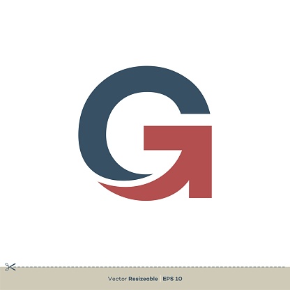 G Letter Logo Template Illustration Design Vector Eps 10 Stock