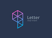 Letter Q or number 9 construction logo icon design