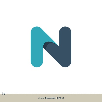 N 文字ベクトル ロゴ テンプレート イラストデザインベクトル Eps 10 アイコンのベクターアート素材や画像を多数ご用意 Istock