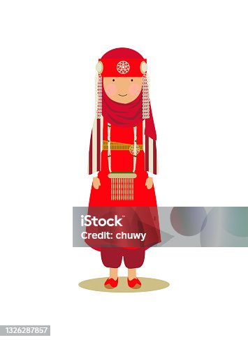 istock Libyan traditional clothing for women 1326287857