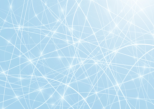 Light blue data network background