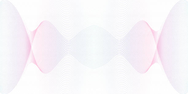 Light blue, purple symmetric guilloche. Watermark line art pattern. Crisscross colored curves. Ripple subtle lines. Vector abstract background. Backdrop design for money, banknote, cheque, certificate. EPS10 illustration Light blue, purple symmetric guilloche. Watermark line art pattern. Crisscross colored curves. Ripple subtle lines. Vector abstract background. Backdrop design for money, banknote, cheque, certificate. EPS10 illustration tickets and vouchers templates stock illustrations