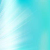 Abstract blur light blue sky or aqua background, blurred turquoise water with sunny elements, vector illustration for calm design and morning motivation