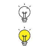 istock Light Bulb and Idea Icon. 1154758799