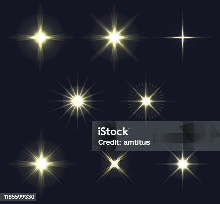 istock light flares set 1185599330