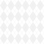 Light grey argyle seamless pattern background.Diamond shapes with dashed lines. Simple flat vector illustration.