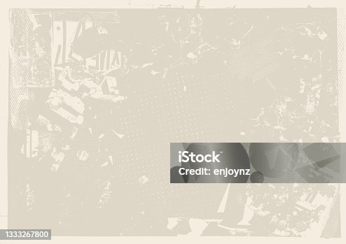 istock light tan grunge poster background vector 1333267800