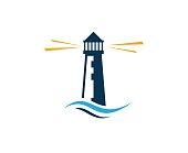 istock Lighthouse icon 913972632