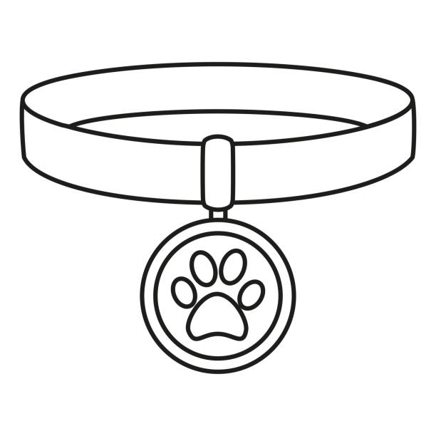 Collar Coloring Page