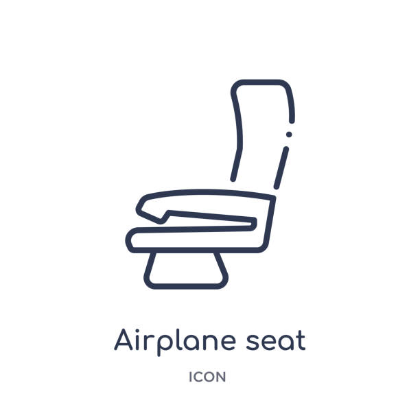 飛行機の座席 イラスト素材 Istock
