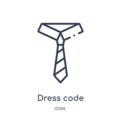 Linear Dress Code Icon From Business And Analytics Outline Collection ...