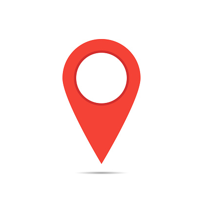 Location Icons Map Pointer Icon Map Navigation Location Red Location Icon  Stock Illustration - Download Image Now - iStock