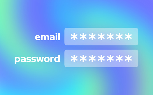 Log On Security Email and Password Screen