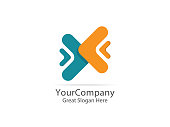 istock logistic delivery courier service logo. money finance connection concept design. abstract arrow symbol 945964036